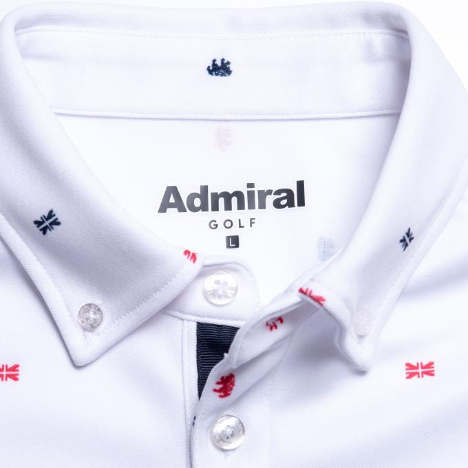 Admiral アドミラル ゴルフウェア ポロシャツ 半袖 メンズ UJ