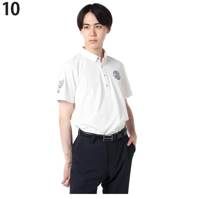 【美品/メンズXL/近年】and per se アンパスィ　ポロシャツ　鹿の子 and per se（アンパスィ） ゴルフウェア ポロシャツ 半袖 メンズ