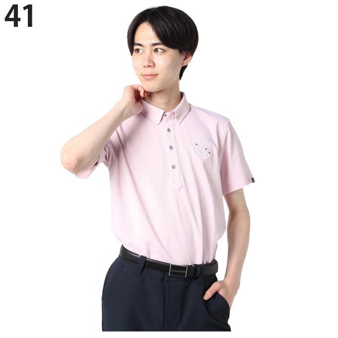 【美品/メンズXL/近年】and per se アンパスィ　ポロシャツ　鹿の子 and per se（アンパスィ） ゴルフウェア ポロシャツ 半袖 メンズ