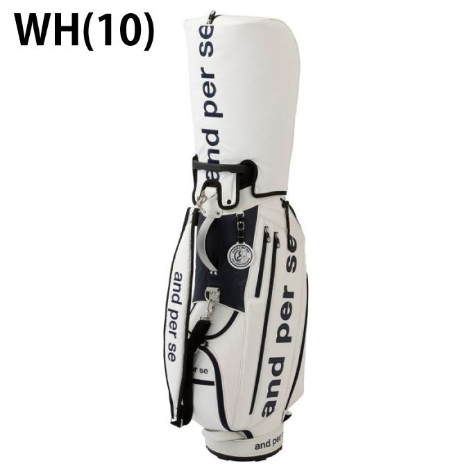and per seメッシュバッグ スポーツ ゴルフ バック and per se（アンパスィ） カートバッグ メンズ レディース ゴルフ