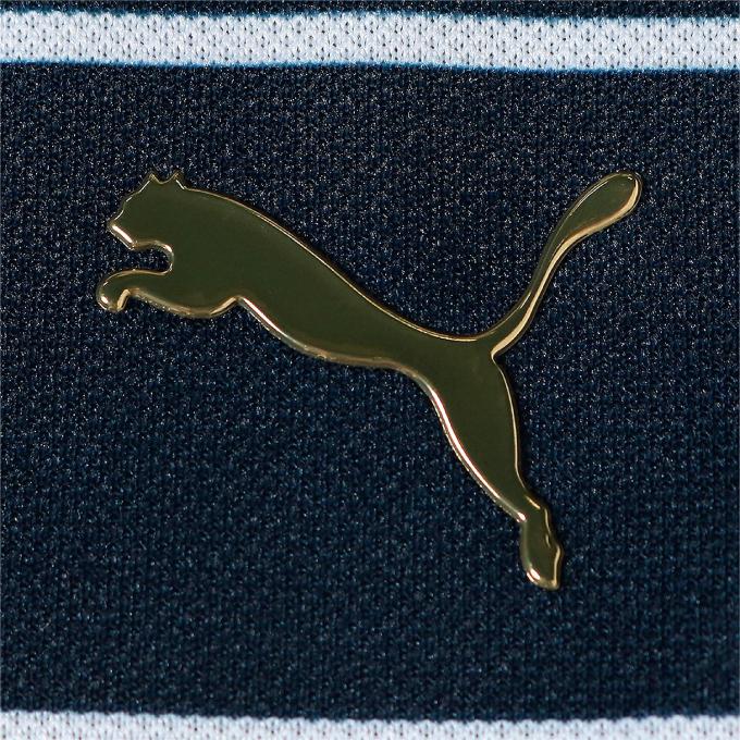 プーマ ゴルフウェア ワンピース レディース ウィメンズ ゴルフシーズナルボーダー 半袖 ポロドレス Puma 5年保証