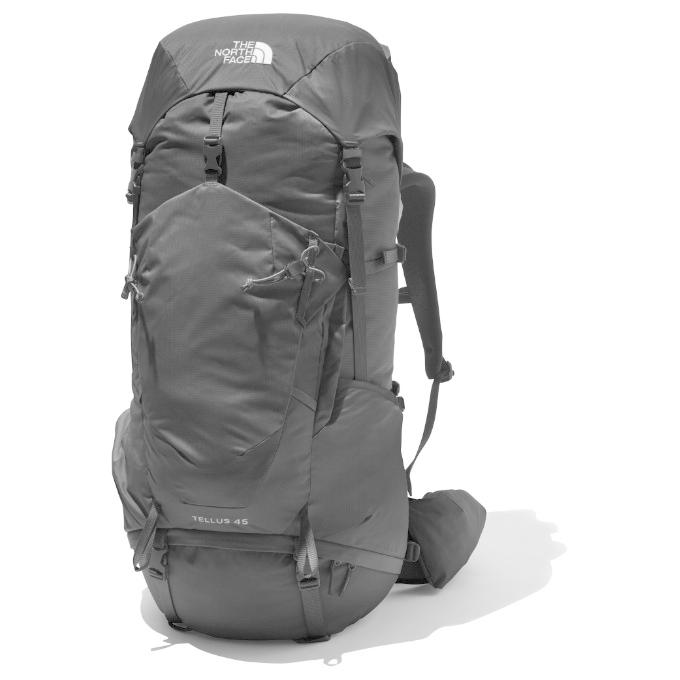 ザ・ノース・フェイス 登山バッグ 43-47L メンズ レディース テルス45 Tellus 45 ブラック NM62200 K  バックパック バッグ ノースフェイス｜himaraya