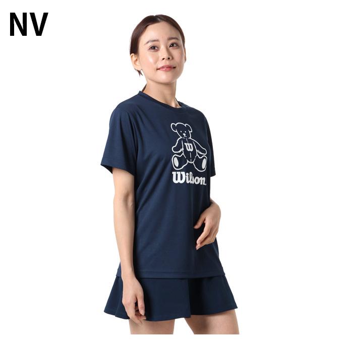 Wilson（ウイルソン） テニスウェア バドミントンウェア Tシャツ 半袖