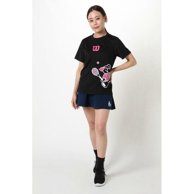 Wilson（ウイルソン） テニスウェア バドミントンウェア Tシャツ 半袖