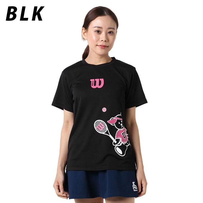 Wilson（ウイルソン） テニスウェア バドミントンウェア Tシャツ 半袖