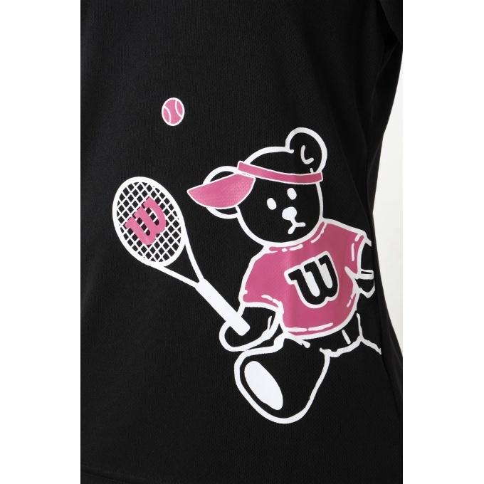Wilson（ウイルソン） テニスウェア バドミントンウェア Tシャツ 半袖