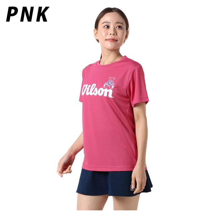 Wilson（ウイルソン） テニスウェア バドミントンウェア Tシャツ 半袖