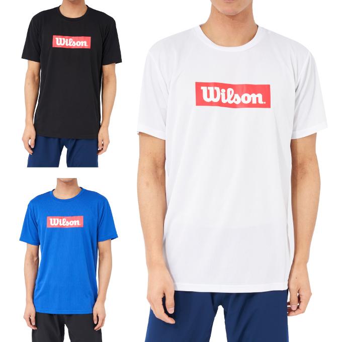 Wilson（ウイルソン） テニスウェア バドミントンウェア Tシャツ 半袖