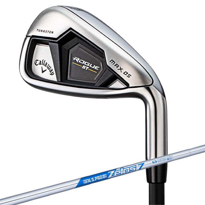 キャロウェイ アイアンセット 5本組 ローグ ST MAX OS N.S.PRO ZELOS 7 スチールシャフト ROGUE ST MAX OS 5I 2022年 Callaway ゴルフクラブ