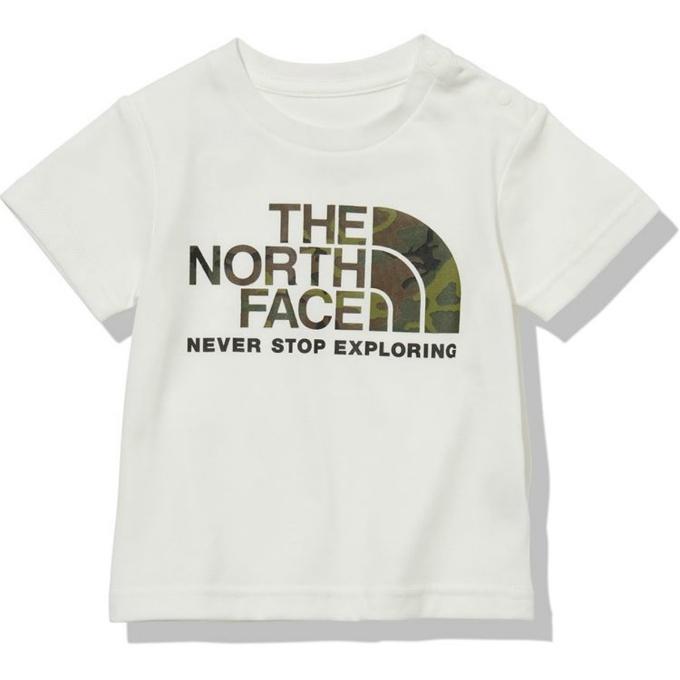 ノースフェイス Tシャツ 半袖 ジュニア ショートスリーブカモロゴティー NTB32253 W THE NORTH FACE