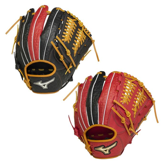 （MIZUNO） ソフトボール用グラブ オールラウンド用 ダイビングキャッチ 1AJGS26700 6209 （レッド×ブラック） MIZUNO（ミズノ） ソフトボールグローブ オールラウンド メンズ ソフト
