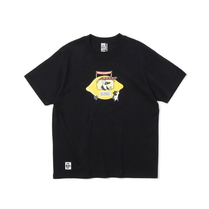 チャムス CHUMS Tシャツ 半袖 レディース チャムスレモネードTシャツ CH11-1970 Black