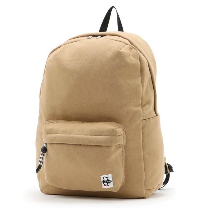 チャムス リュックサック 18L ジュニア キッズ キッズハリケーンデイパックスウェット CH60-3108 BEIGE CHUMS バックパック バッグ｜himaraya