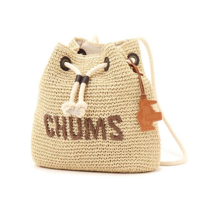 チャムス CHUMS ナップサック メンズ レディース ペーパーロープナックサック Paper Rope Knapsack CH60-3259 LT.BROWN｜himaraya