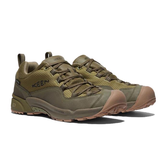 KEEN（キーン） トレッキングシューズ 防水 ローカット メンズ 