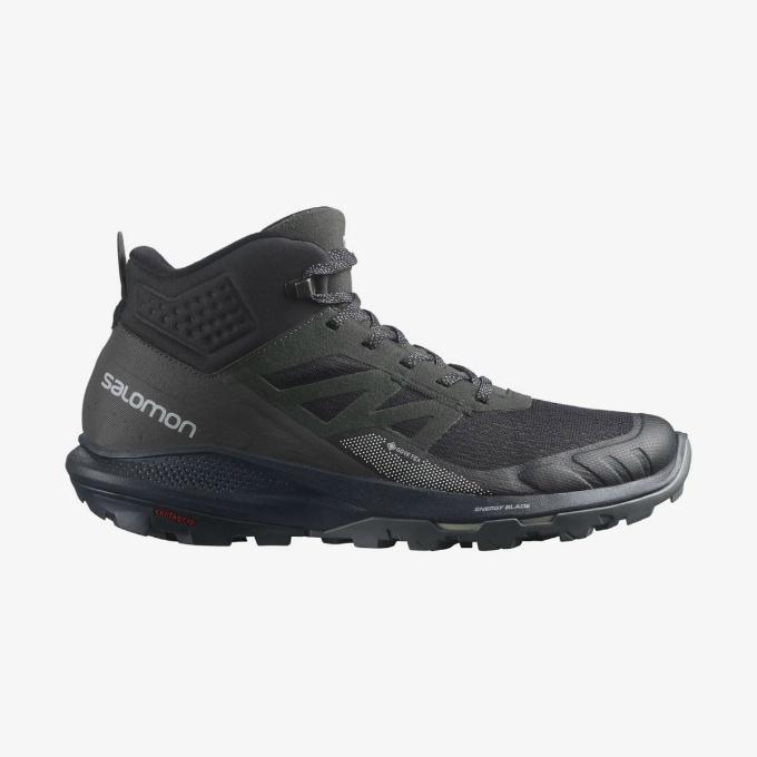 サロモン トレッキングシューズ ゴアテックス ミッドカット メンズ アウトパルス ミッド OUTPULSE MID GTX L41588800 GORE-TEX salomon 登山靴｜himaraya｜02