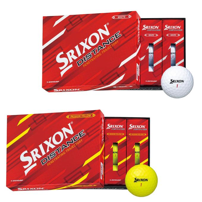 SRIXON ☆スリクソン ゴルフボール 1ダース 12個入 ディスタンス 2022
