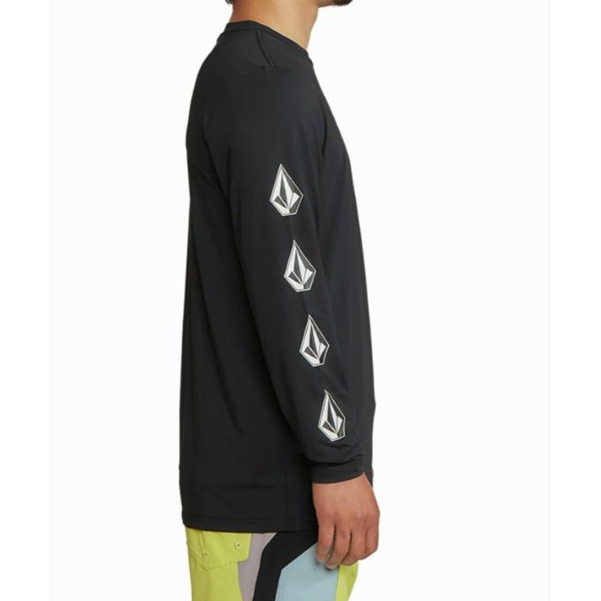 VOLCOM（ボルコム） ラッシュガード 長袖 メンズ ICONIC STONE COLLAGE LONG SLEEVE RASHGUARD ...