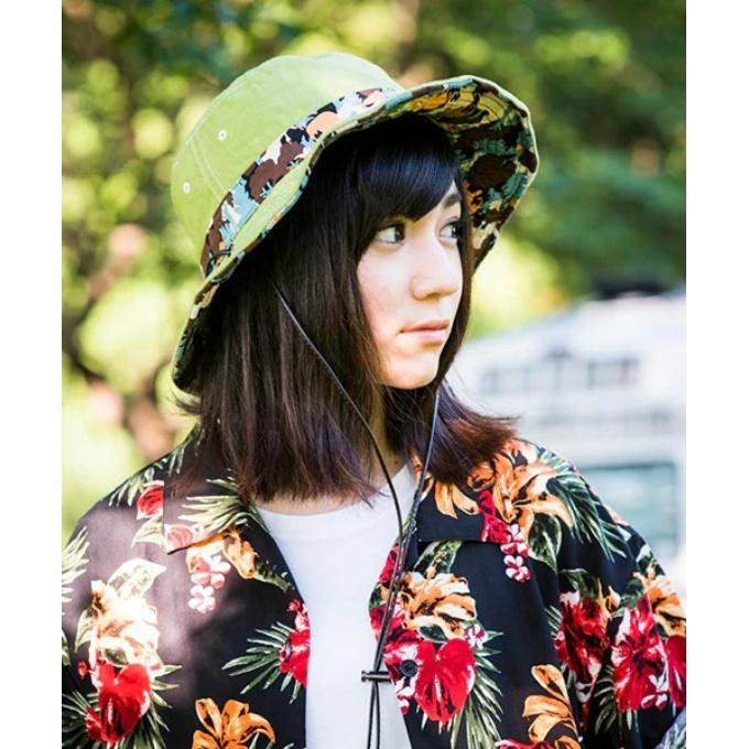Clef（クレ） ハット メンズ REV.ANIMAL CAMO HAT リバーシブル