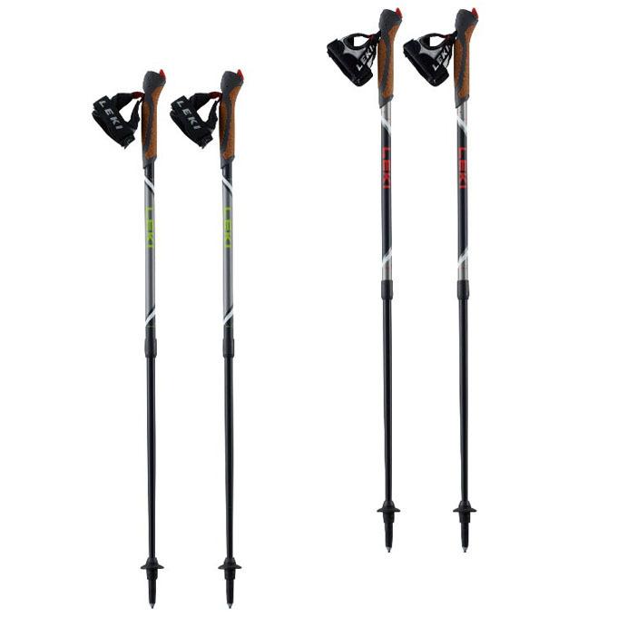 オープニング レキ LEKI トレッキング ステッキ I字型 2本組 スピン