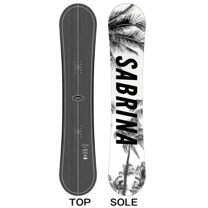 SABRINA（GUNZE） サブリナ SABRINA スノーボード 板 レディース ジー