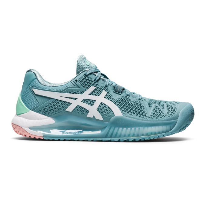 asics - アシックス ゲルレゾリューション8［asics] ※オムニクレーコート用 ASICS（アシックス） テニスシューズ オムニ クレー レディース ゲル