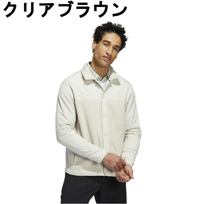 adidas（アディダス） ゴルフウェア ブルゾン メンズ 長袖撥水フリース