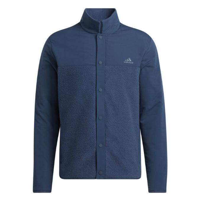 adidas（アディダス） ゴルフウェア ブルゾン メンズ 長袖撥水フリース