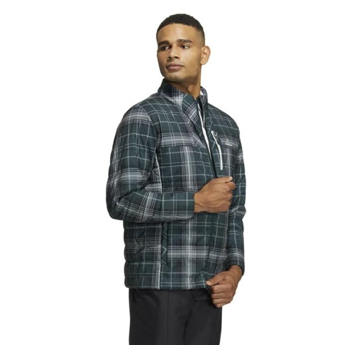 adidas（アディダス） ゴルフウェア ブルゾン メンズ タータンチェック