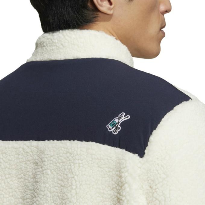 adidas（アディダス） ゴルフウェア ブルゾン メンズ PLAY GREEN ボア