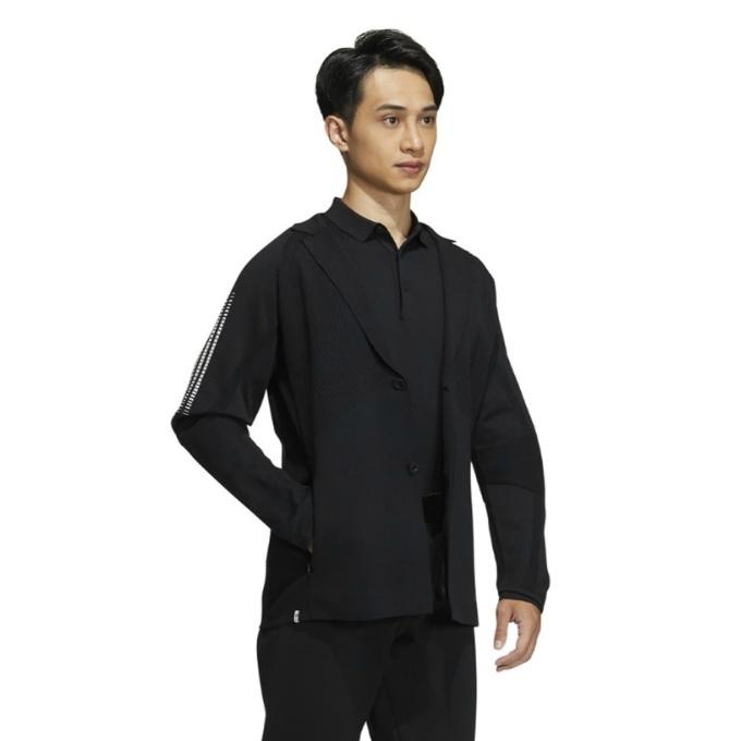 【XL】定価13,200円 アディダス ゴルフ テイラードジャケット 紺 2XL】春夏 定価13 200円 アディダス adidas テイラードジャケット紺