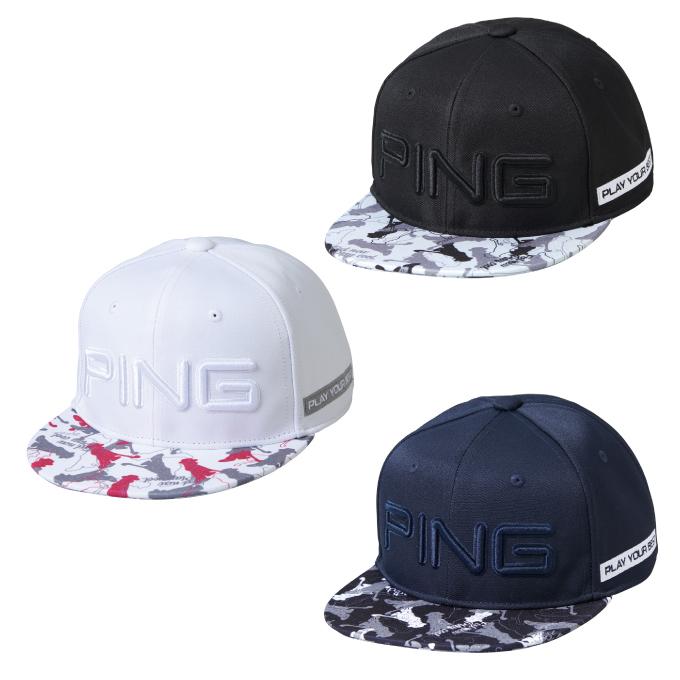 PING ゴルフ キャップ 4点セット　新品未使用 PING（ピン） ゴルフ キャップ メンズ オーバーラッピングカラー