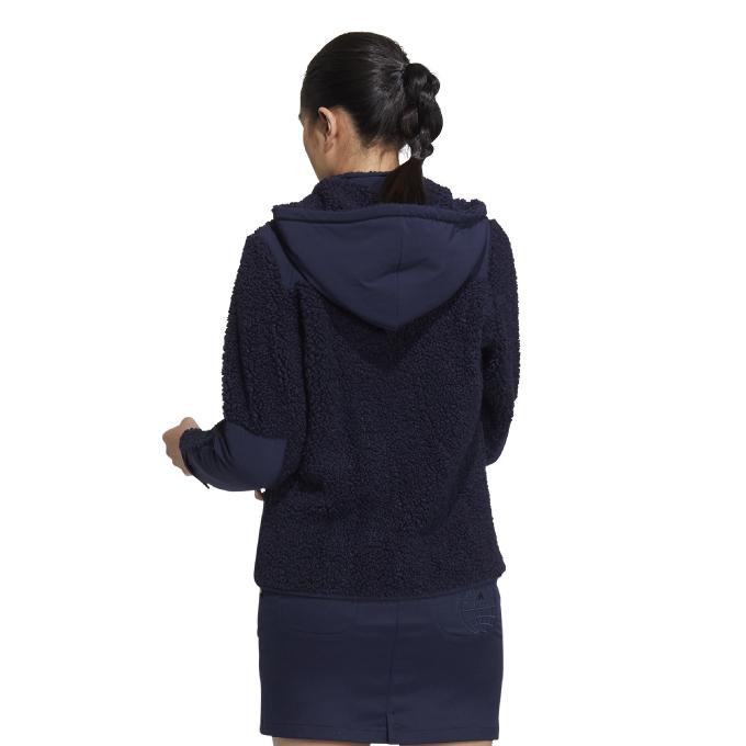 adidas（アディダス） ゴルフウェア ブルゾン レディース ボアフリース