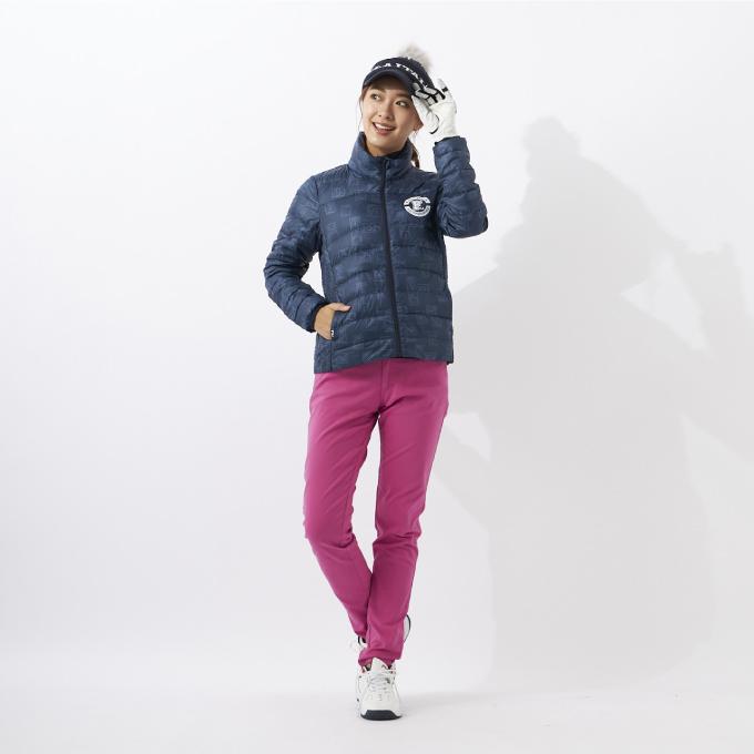 FILA（フィラ） ゴルフウェア ブルゾン レディース ライトダウン