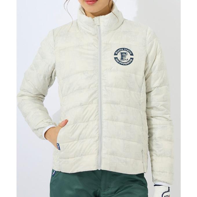 FILA（フィラ） ゴルフウェア ブルゾン レディース ライトダウン