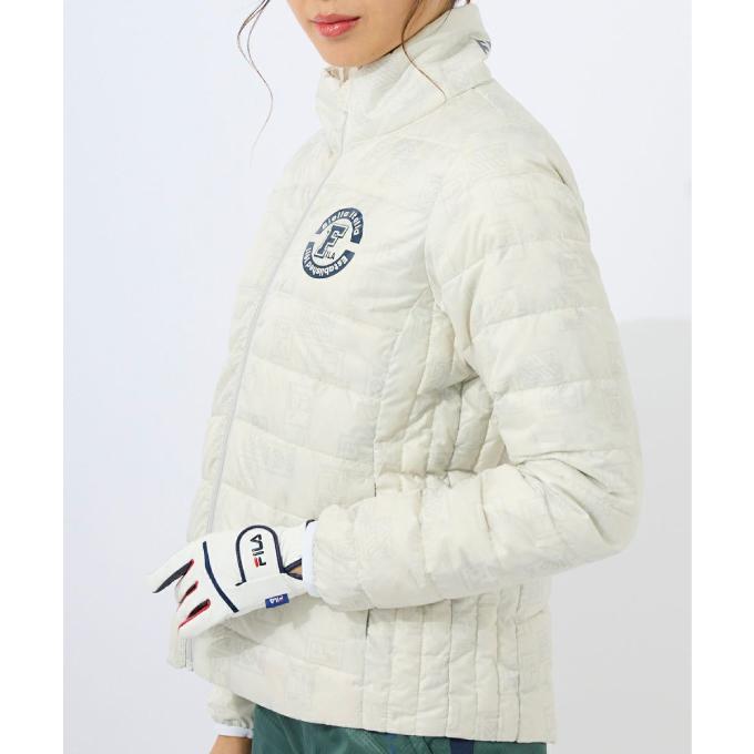 FILA（フィラ） ゴルフウェア ブルゾン レディース ライトダウン