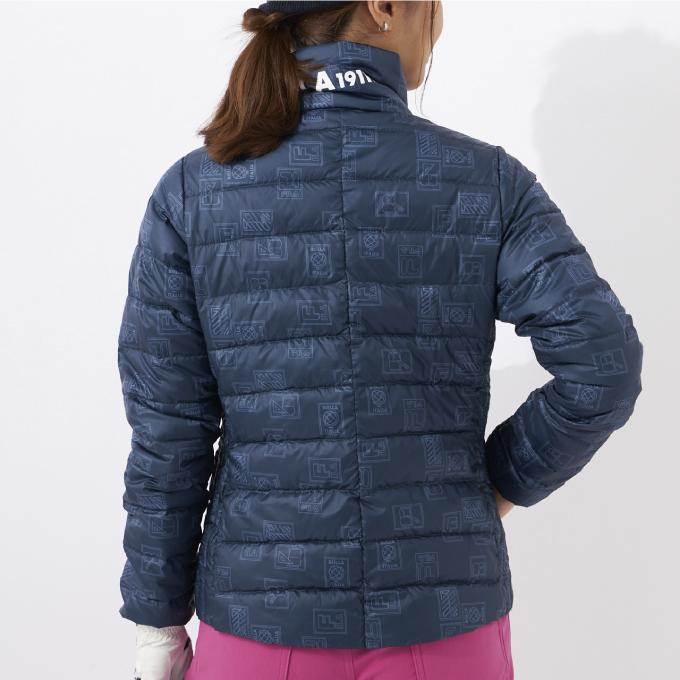FILA（フィラ） ゴルフウェア ブルゾン レディース ライトダウン