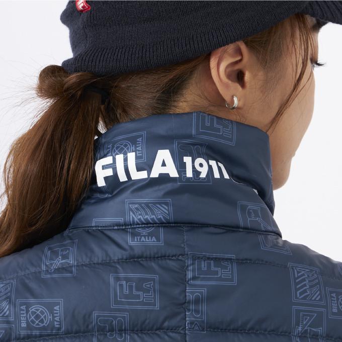 FILA（フィラ） ゴルフウェア ブルゾン レディース ライトダウン