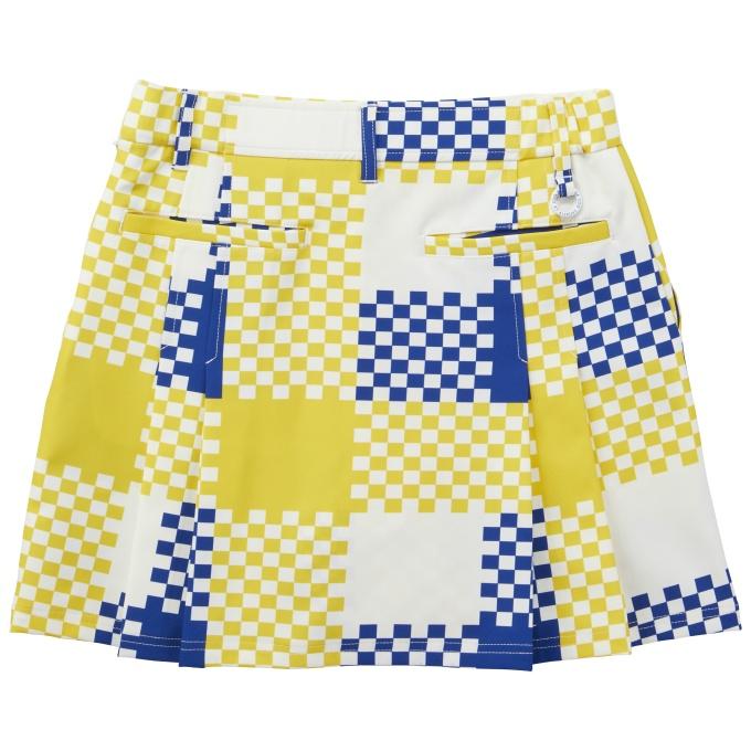 le coq sportif レディース スカート チェック柄 le coq sportif golf チェックプリーツスカート -デサントストア