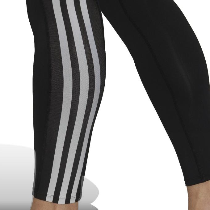 adidas アディダス ロングタイツ メンズ テックフィット スリーストライプス トレーニング HD3530 WH775 : ヒマラヤ ...