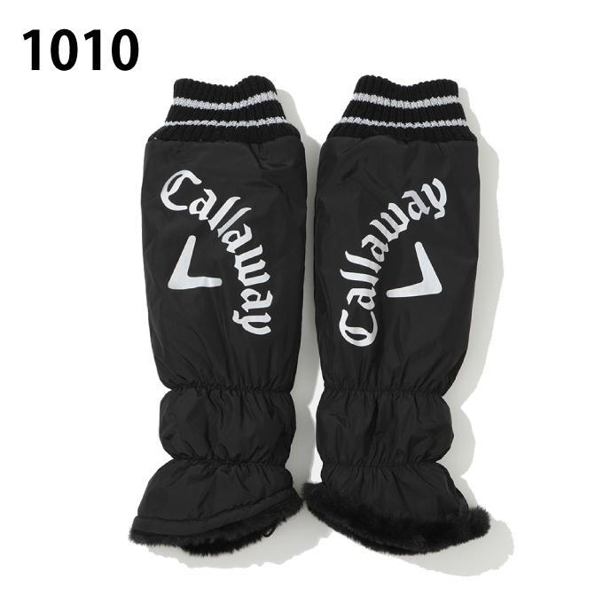 さくらCallaway 黒フライトキャップ&レッグウォーマー Callaway（キャロウェイ） レッグウォーマー レディース ロゴ中綿