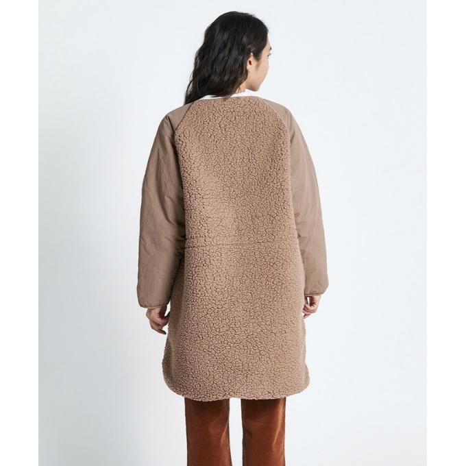 ROXY ロキシー ロングコート レディース HOLIDAY リバーシブル ボア