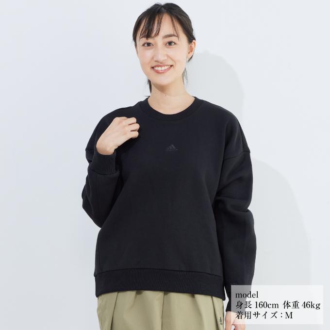 アディダス スウェットトレーナー レディース All Szn フリース スウェットシャツ All Szn Fleece Sweatshirt Hj7995 Ca694 Adidas ヒマラヤ Yahoo 店 通販 Yahoo ショッピング