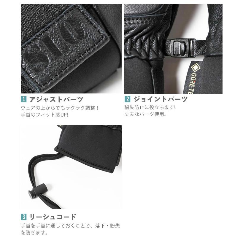 スキーグローブ スノーボードグローブ メンズ レディース ゴアテックス