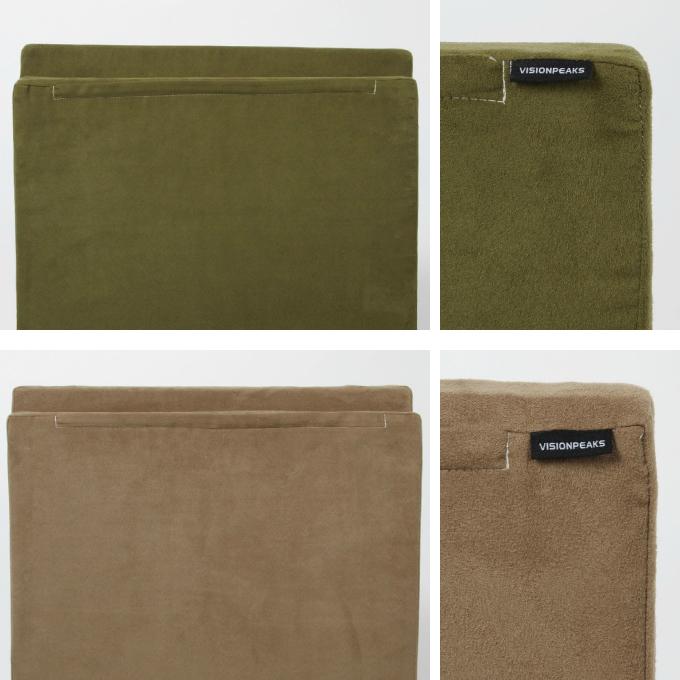 VISIONPEAKS チェアクッション 厚さ4cm 追加クッション 折りたたみ