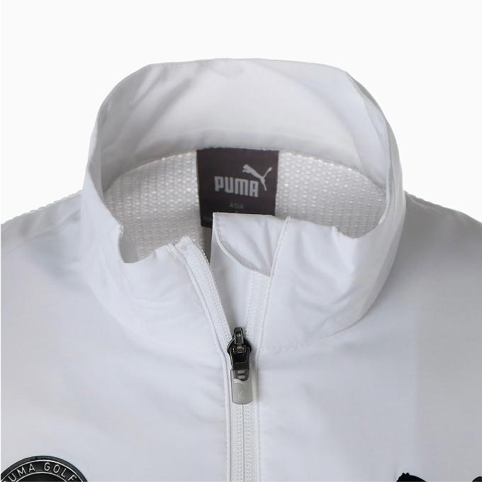 プーマ PUMA メンズゴルフウェア アウター ニット ミックス 539391 PUMA（プーマ） ゴルフウェア ブルゾン メンズ ウーブン ニット