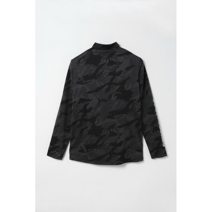 PUMA（プーマ） ゴルフウェア ポロシャツ 長袖 メンズ ジャガード 長袖
