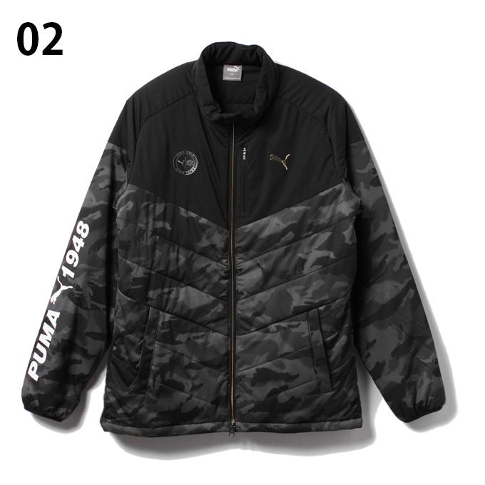 PUMA（プーマ） ゴルフウェア ブルゾン メンズ パディング ウーブン
