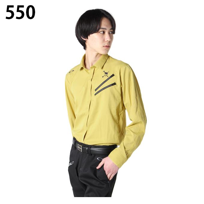 ゴルフ 新品 オークリーゴルフ メンズウエア ロングシャツ 3D WV LS SHIRT