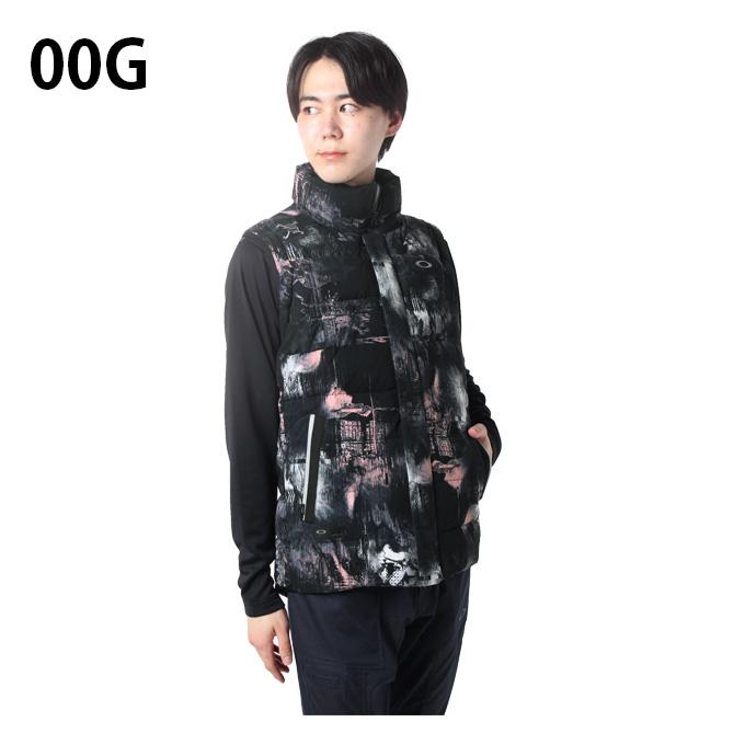 オークリー　ゴルフ　ダウンベスト　ジャケット グリーン　XL OAKLEY（オークリー） ゴルフウェア アウターベスト メンズ ダウン